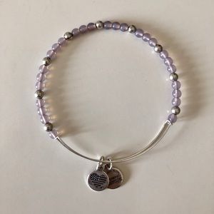 Alex and Ani beaded bangle bracelet